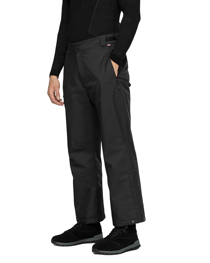 4F Munich Mens Ski Pant - Deep Black - 2022