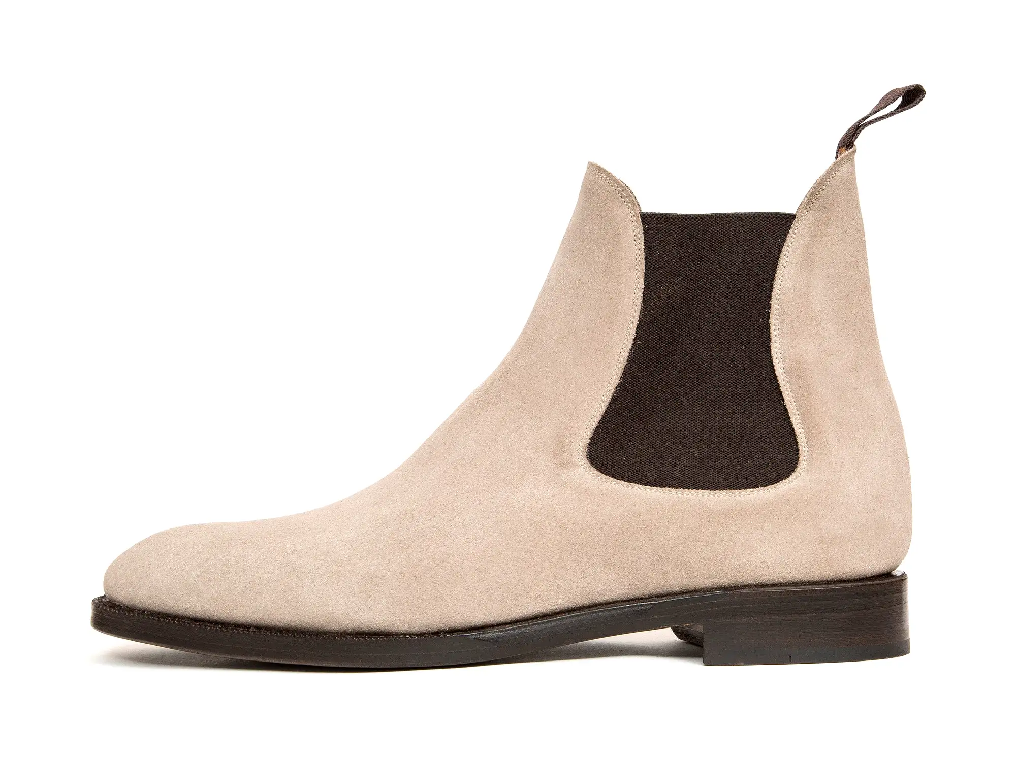 Alki - MTO - Oatmeal Suede - NGT Last - Double Leather Sole