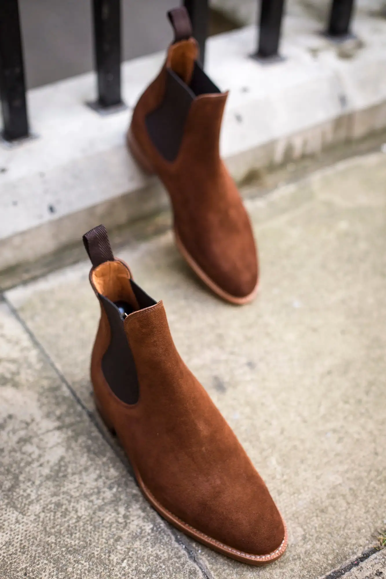 Alki - MTO - Snuff Suede - TMG Last - Natural Single Leather Sole