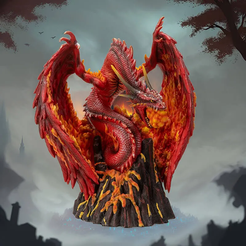 Asher Fire Dragon Figurine