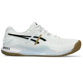 Asics HUGO BOSS Gel Resolution 9 Tennis Shoes - White