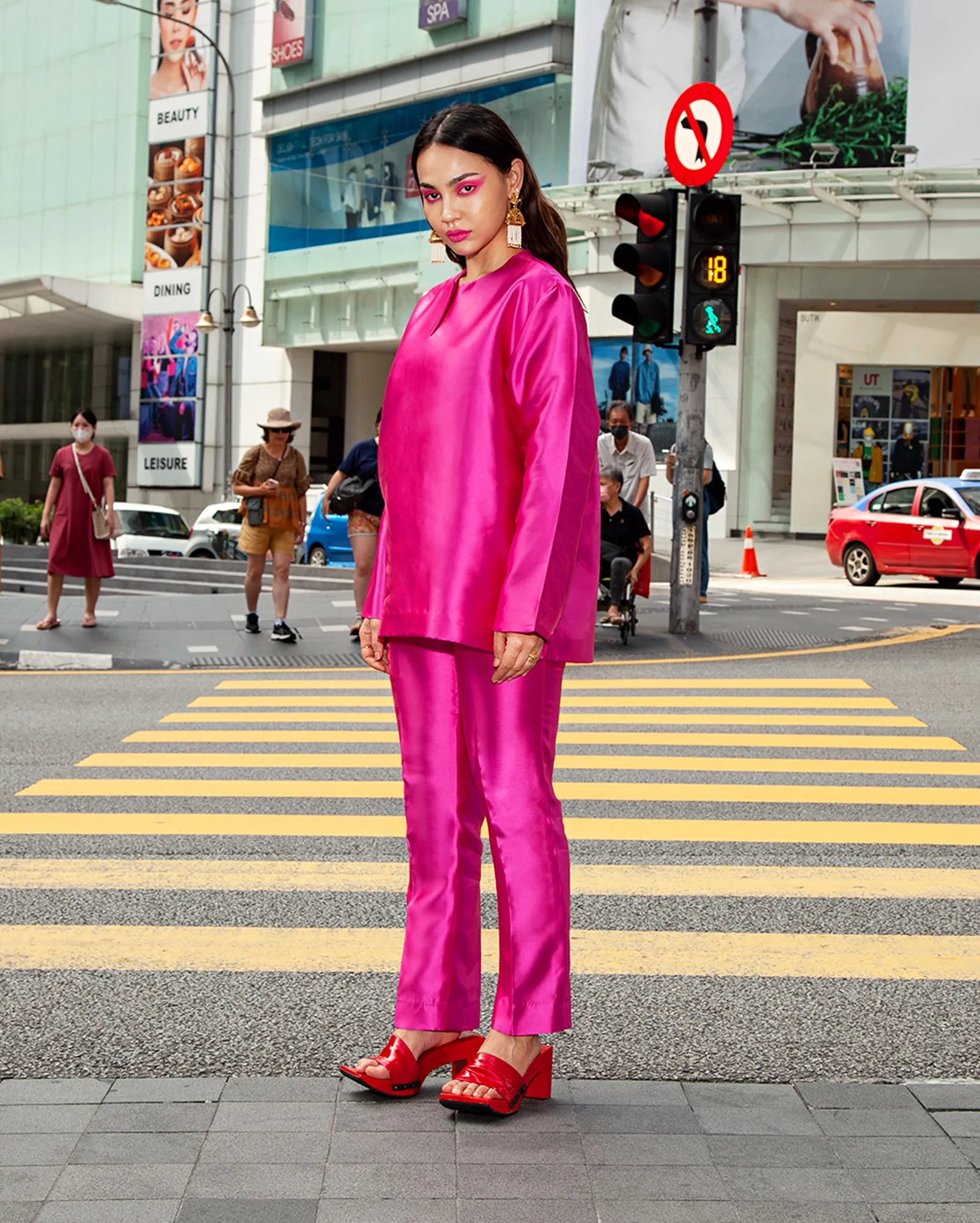 Baju Atas (Fuchsia)