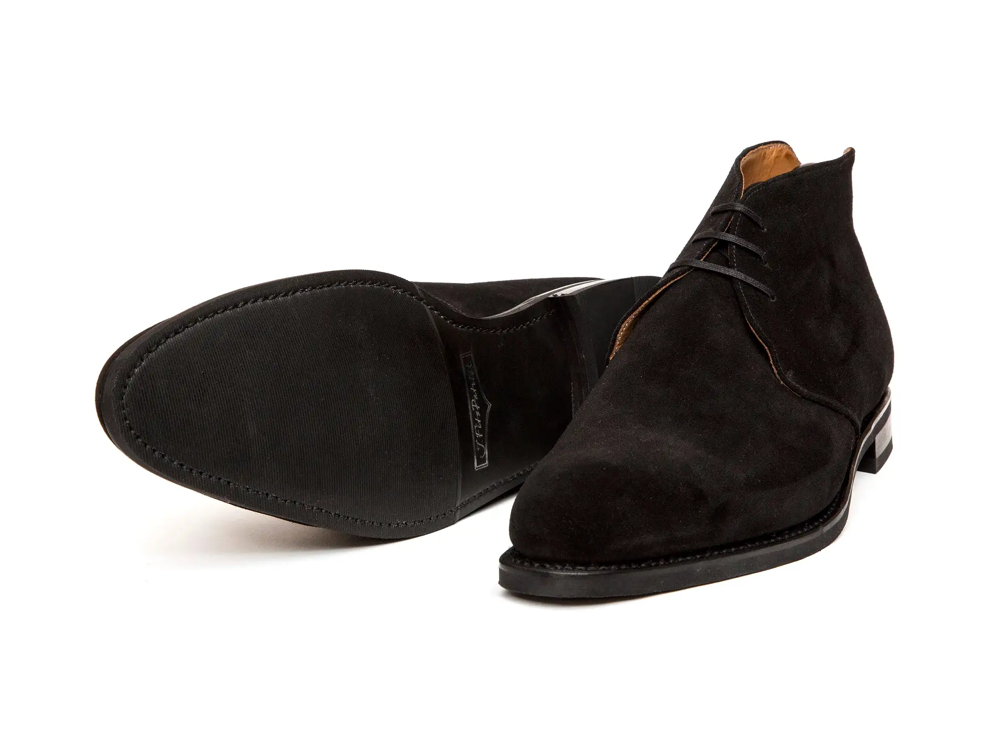 Ballard - MTO - Black Suede - NGT Last - Single Leather Sole