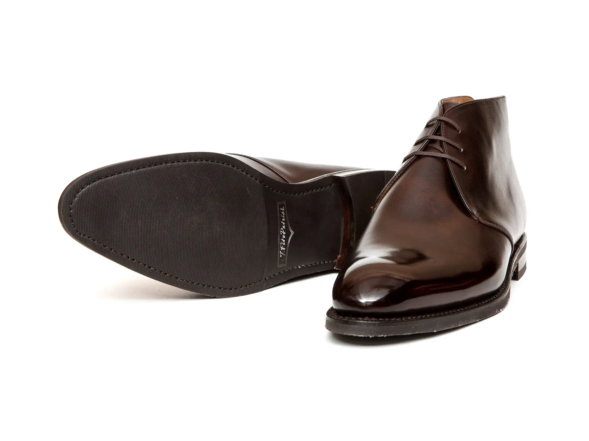 Ballard - MTO - Dark Brown Museum Calf - NGT Last - City Rubber Sole