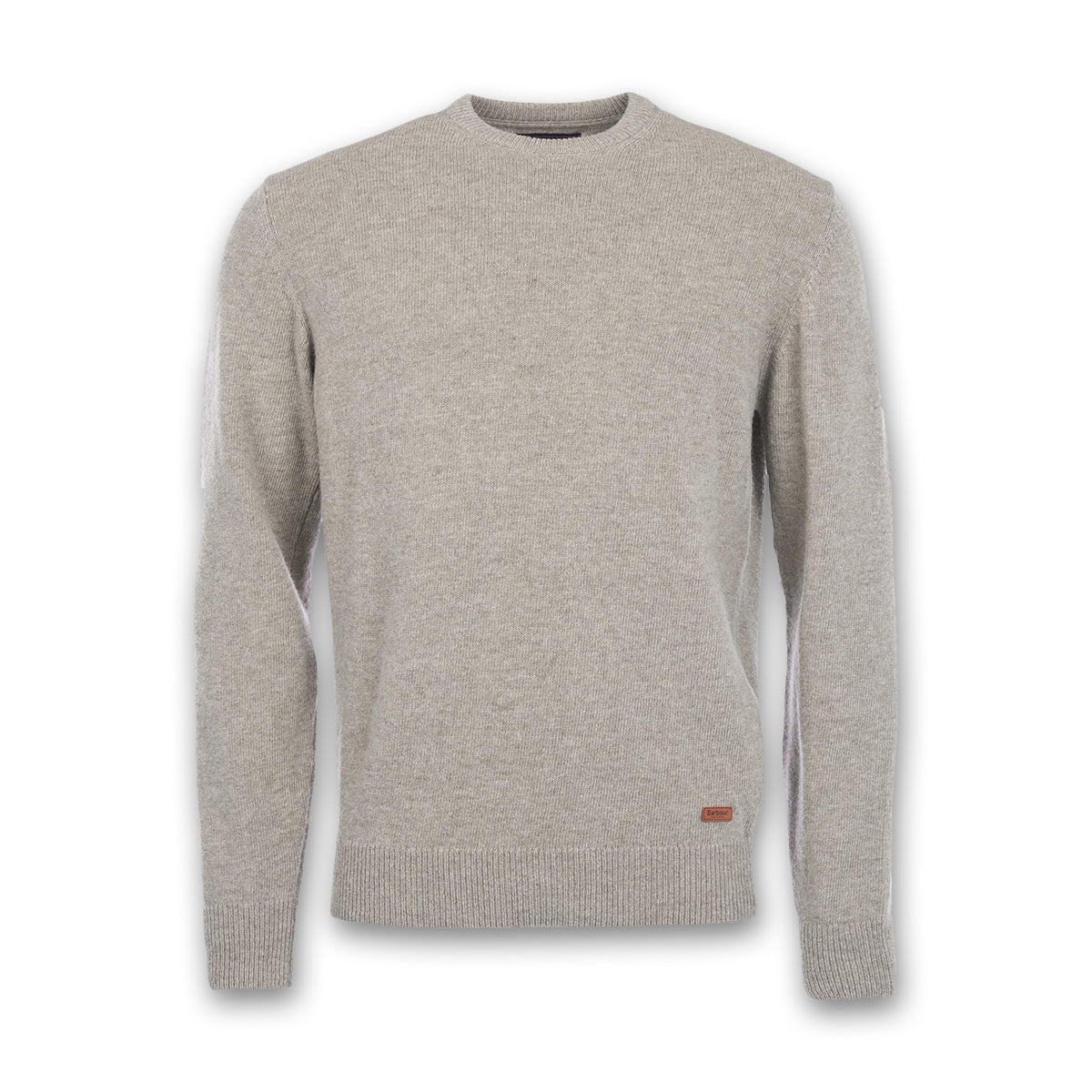 Barbour - Patch Crew Neck Sweater in Stone