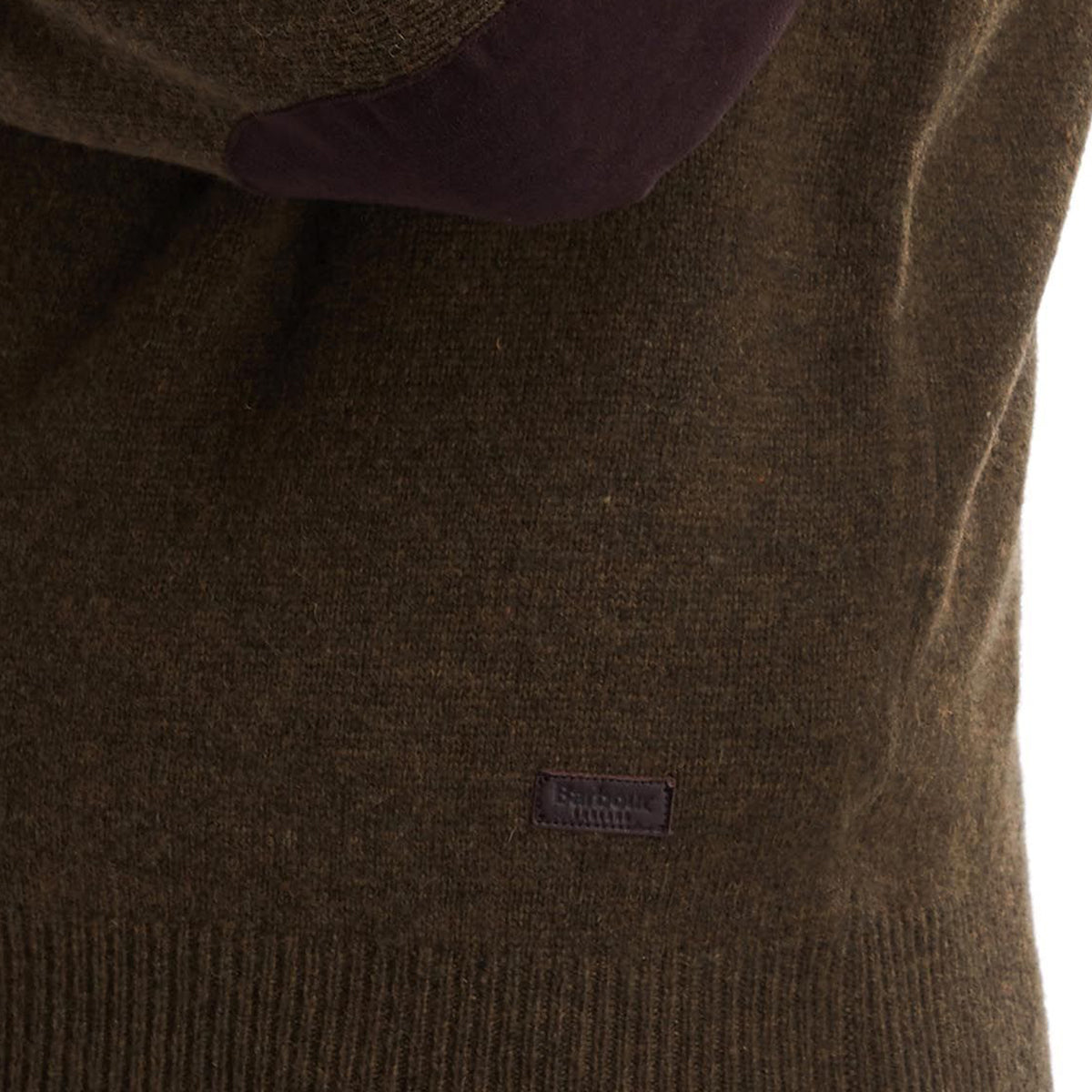 Barbour - Patch Crew Neck Sweater in Willow Green