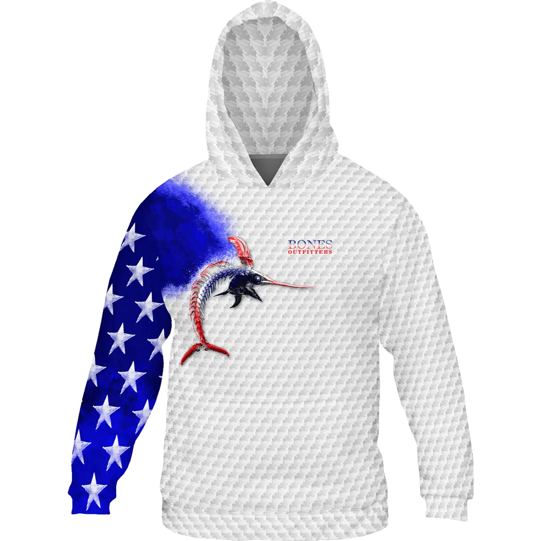 Billfish Stars & Stripes Hoodie