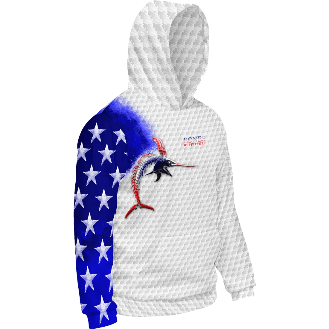 Billfish Stars & Stripes Hoodie