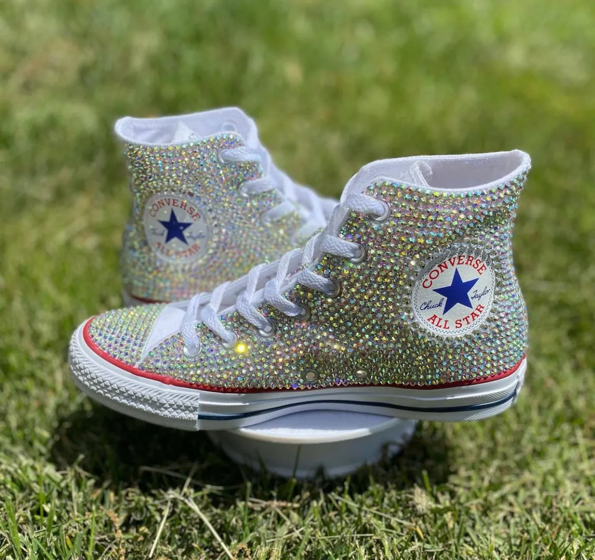 Bling or Pearl Converses