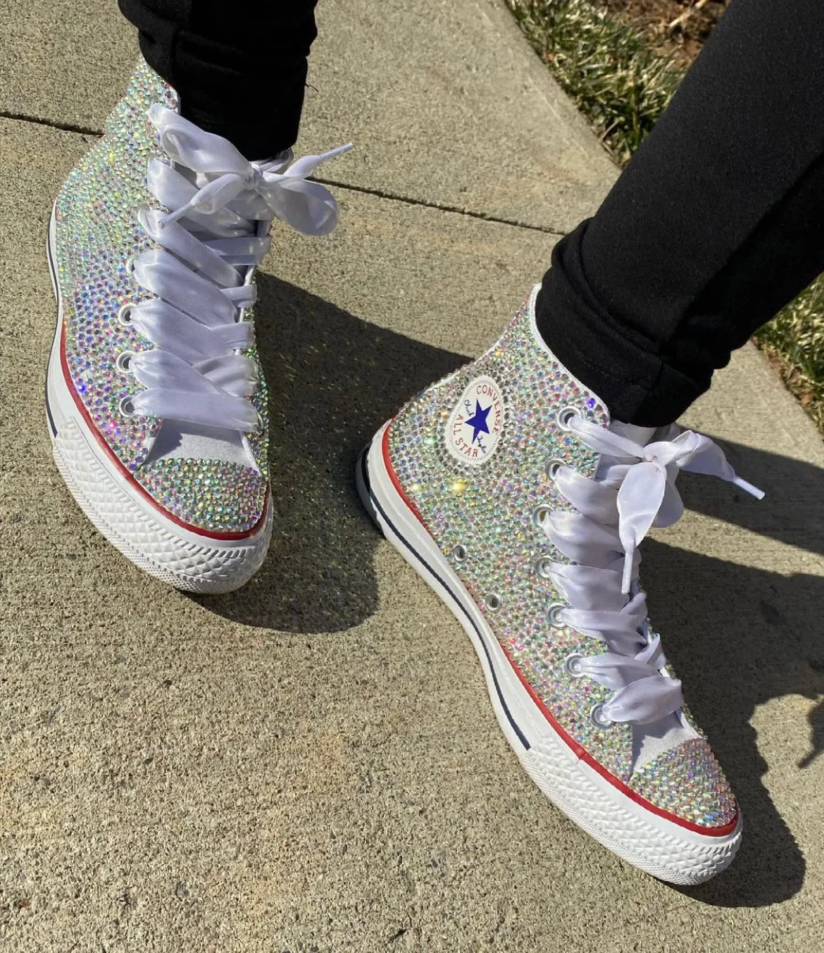 Bling or Pearl Converses