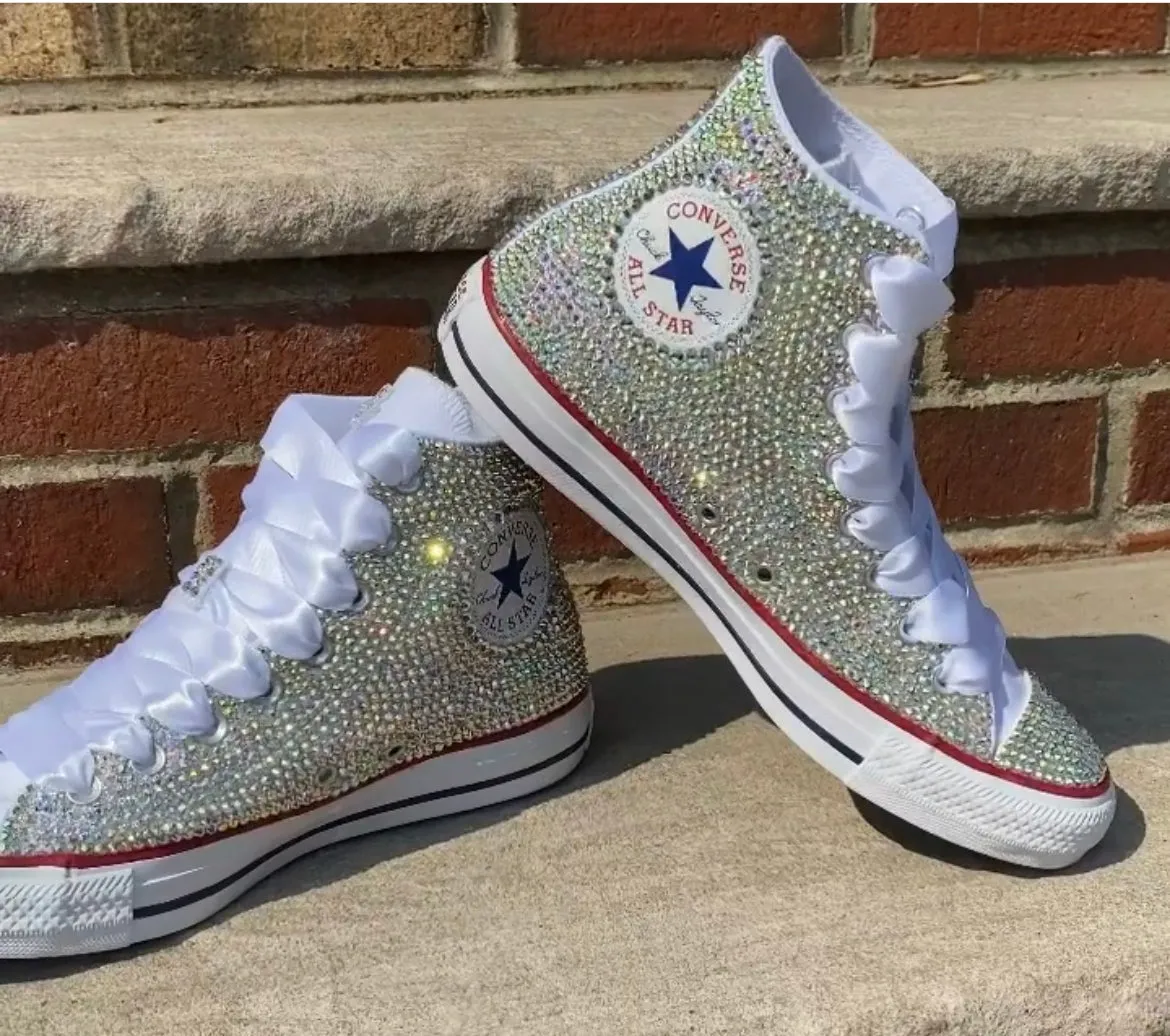 Bling or Pearl Converses