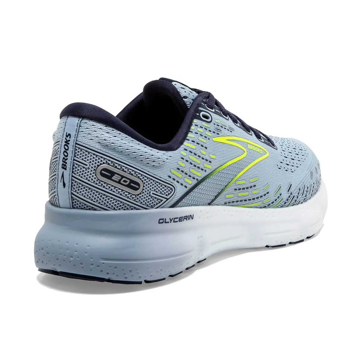 Brooks Glycerin 20 Womens | Light Blue/peacoat/nightlife