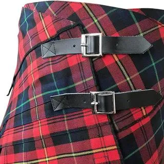 Celtic Ranchwear Tartan Pocket Skirt