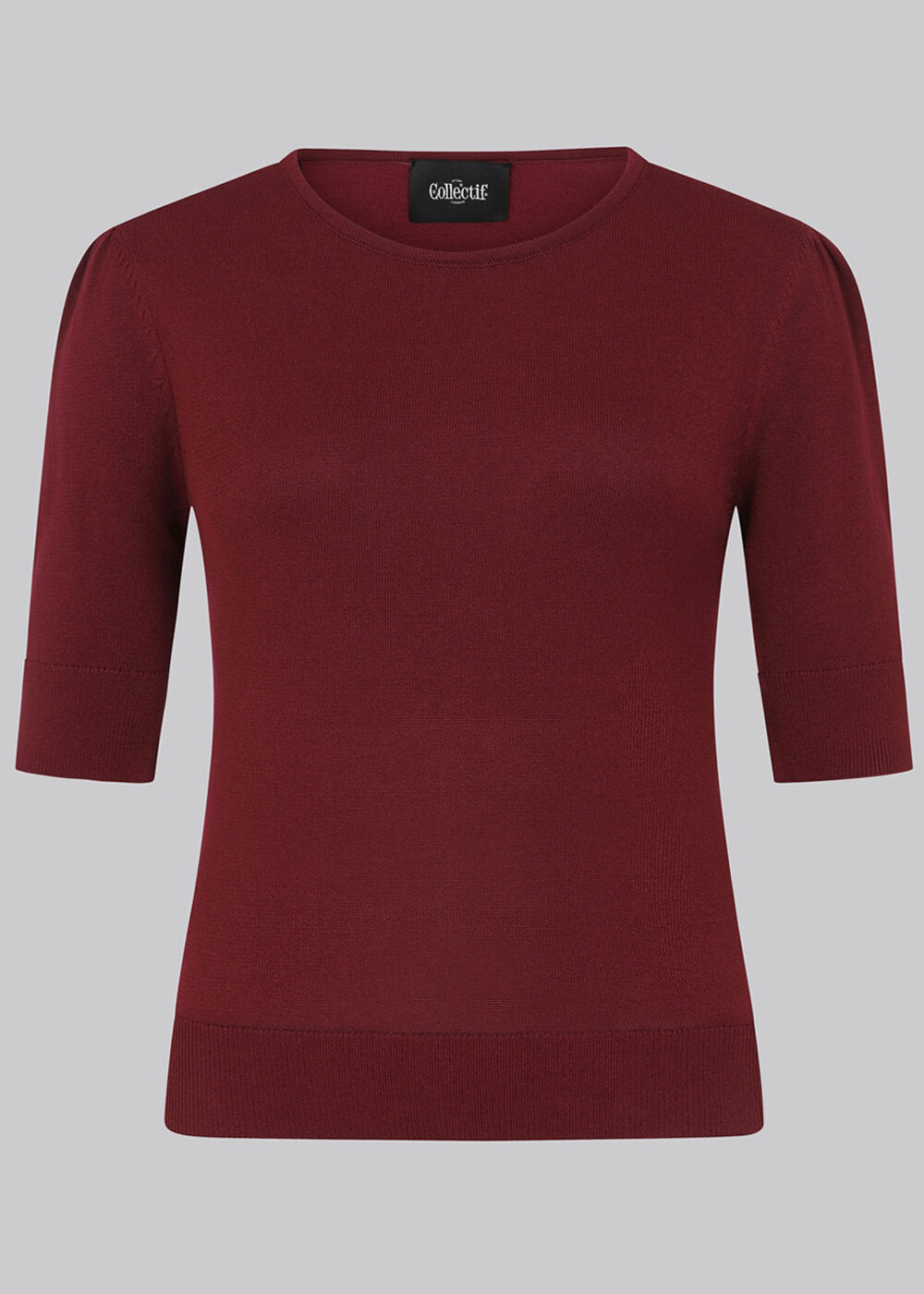 Collectif Chrissie 40's Jumper Wine