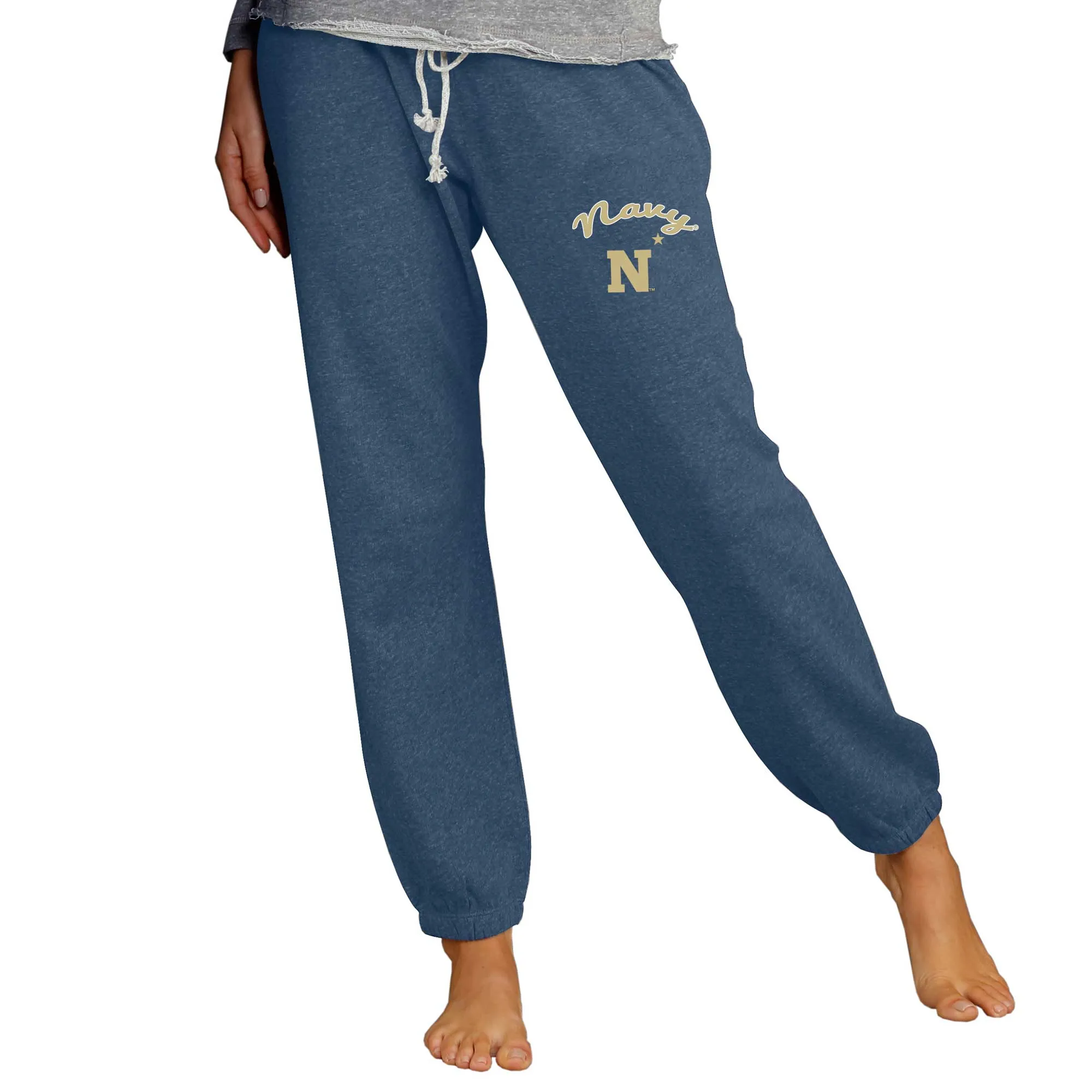 Concepts Sport Navy Midshipmen Women's Navy Mainstream Knit Jogger Pants