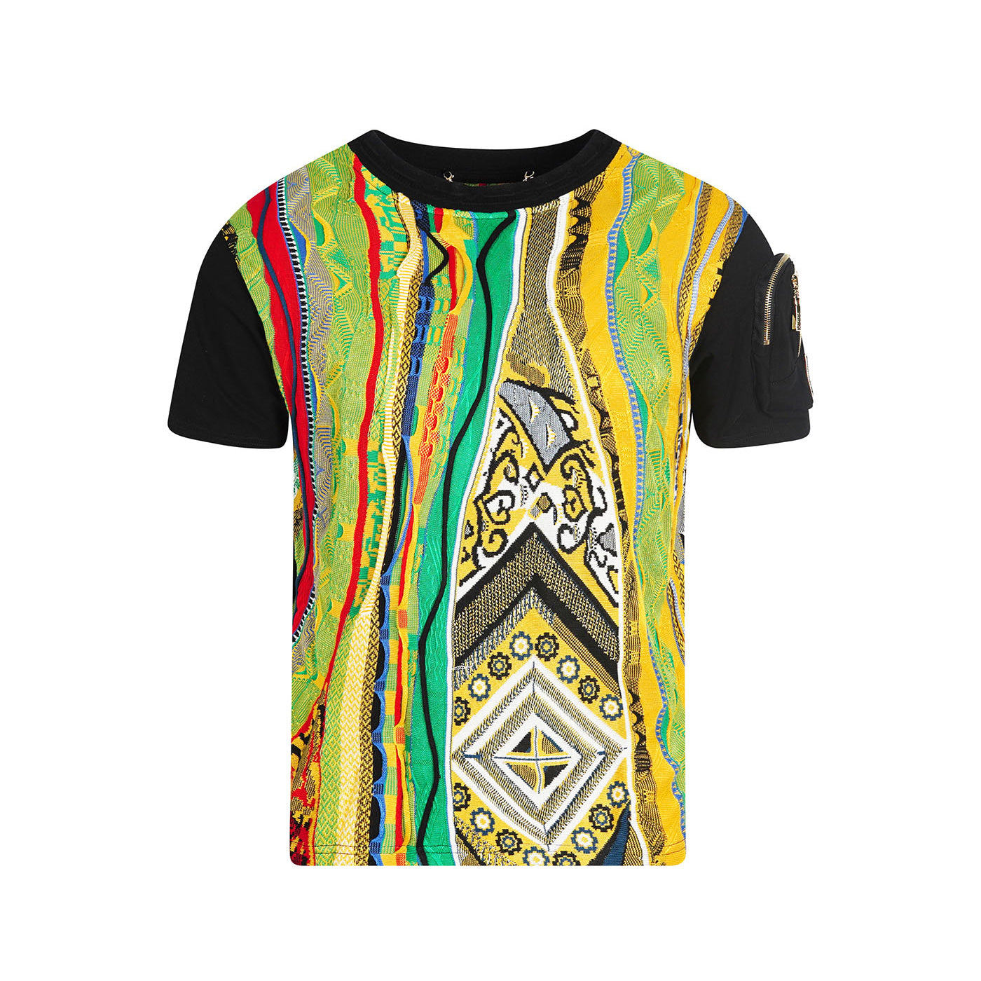 COOGI Sweater-Pieced Tee - OG Noir