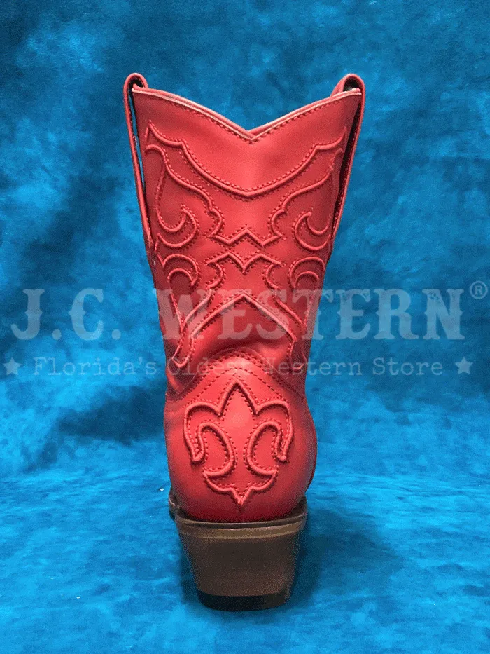 Corral Z5112 Ladies Embroidery Ankle Western Boot Red