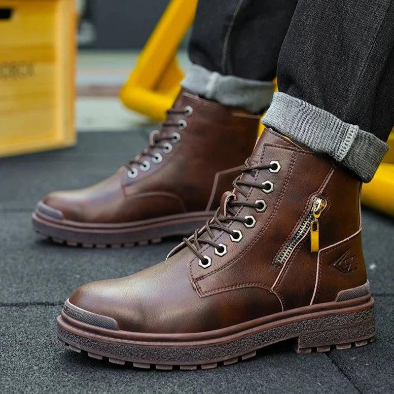 CS8843 Men's Casual Shoes: Safety Ankle Boots for Work