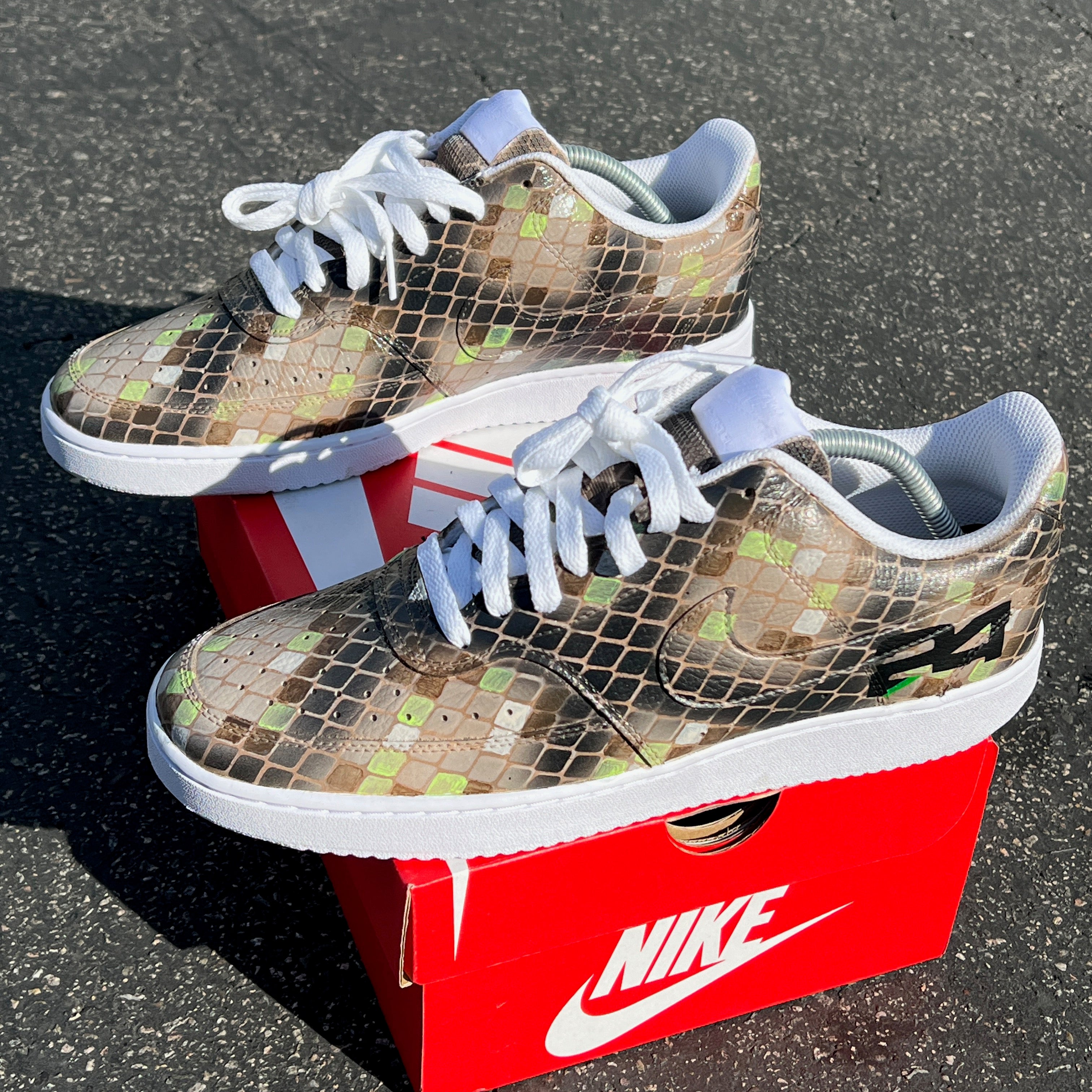 Custom Nike - Snakeskin - custom order