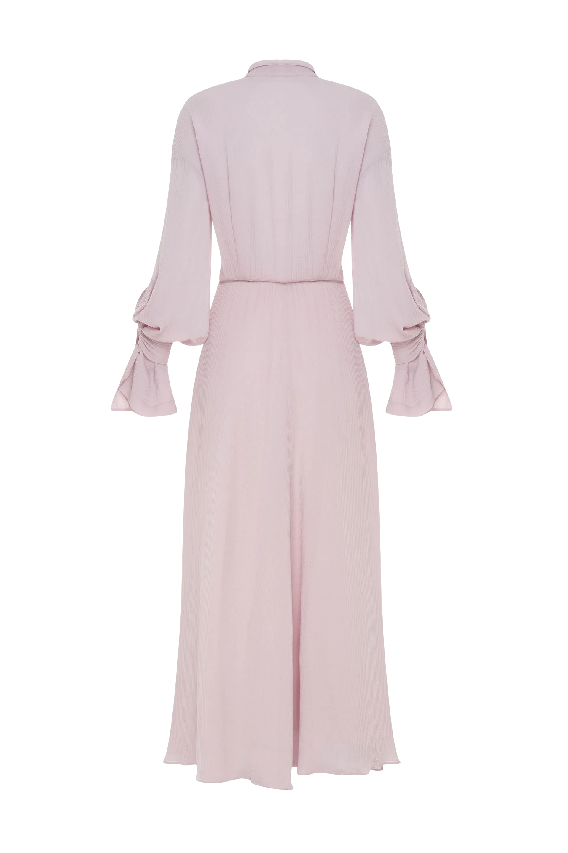 Dress with a Drape in Taffy Pink