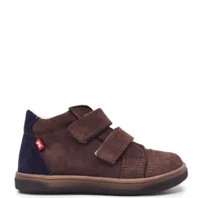 Emel Brown Nubuk Baby Sneaker