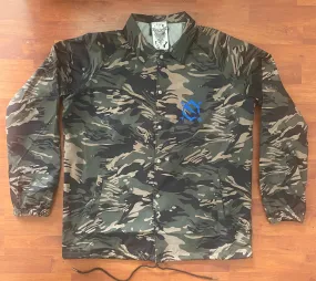 EZ MIL Emblem Tiger Camo Windbreaker Limited