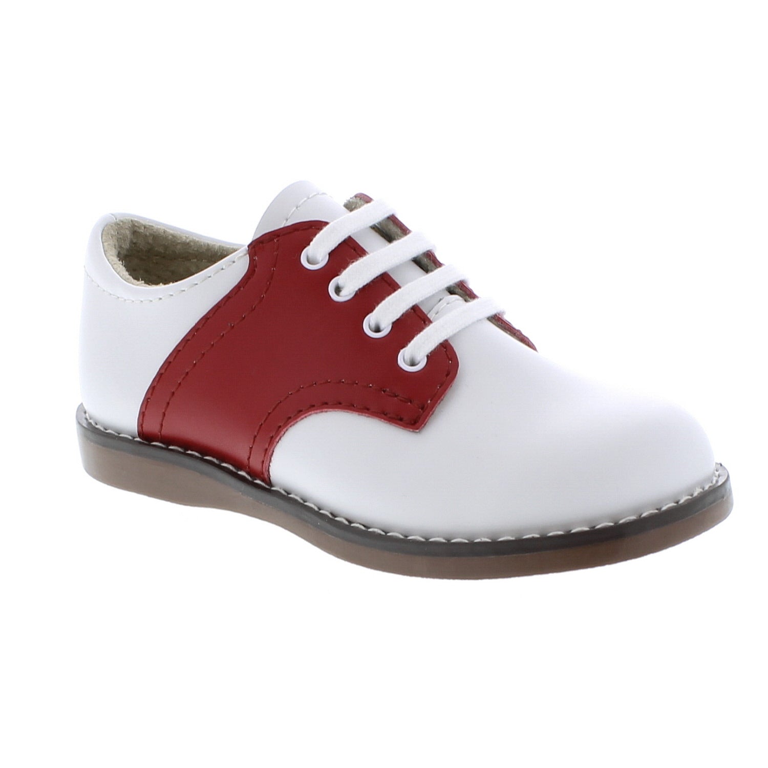 Footmates Cheer Saddle Shoe - Red