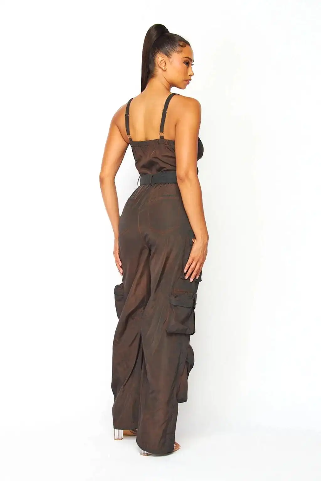 Gabi Admire Your Ways Jumpsuit-Brown