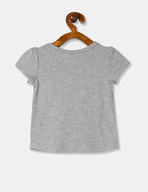 GAP Baby Grey Cherry Blossom Graphic Tee