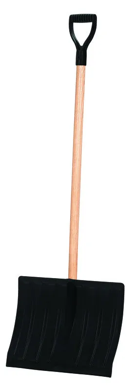 Garant 18 in. W X 51 in. L Poly Snow Shovel