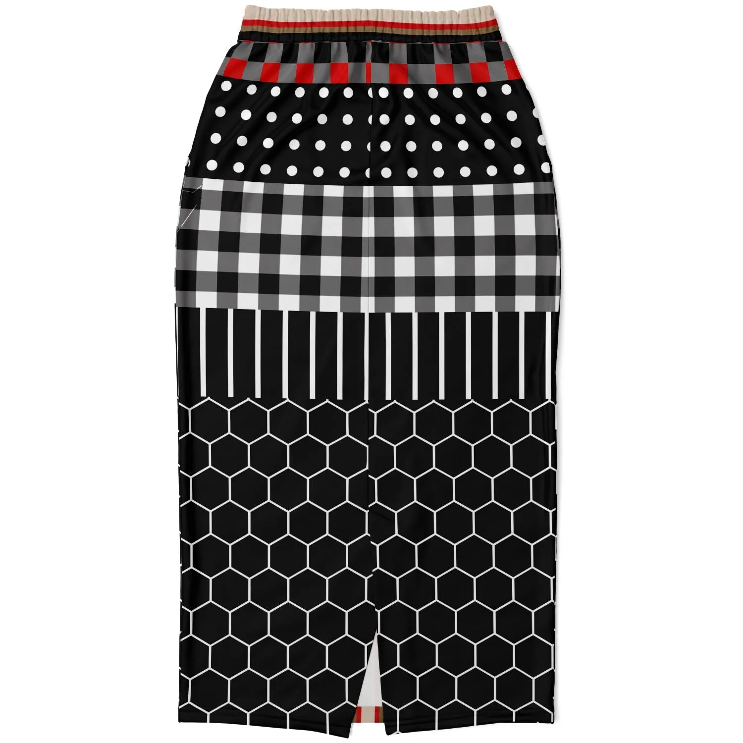 Gold Line Red DLX Eco-Poly Long Pocket Skirt