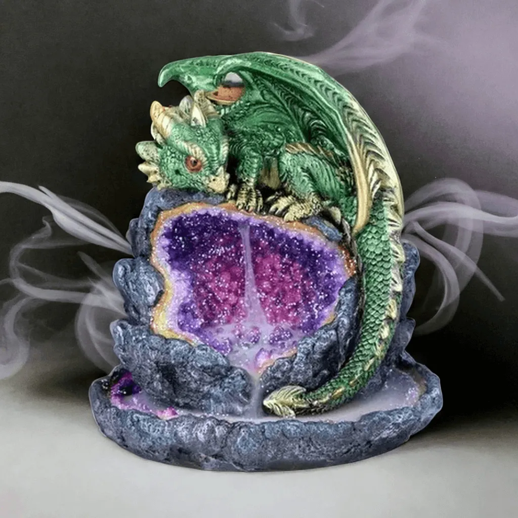 Green Dragon Backflow Incense Burner