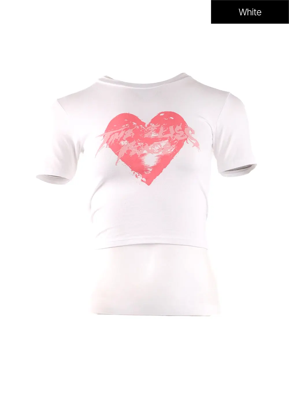 Heart Graphic T-Shirt IF408