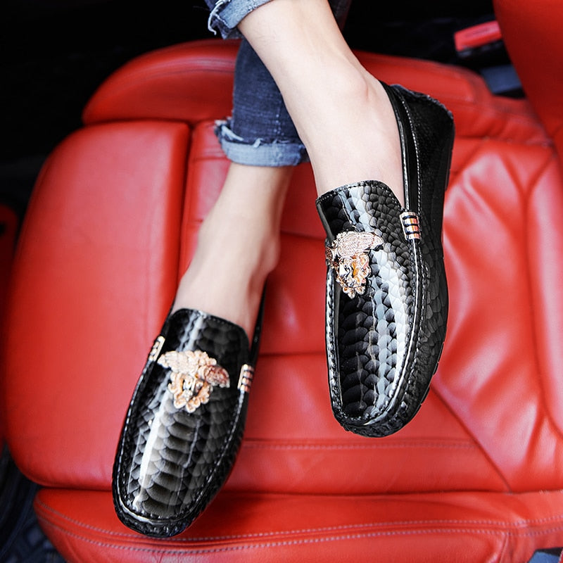 High quality leather Loafers Moccasins