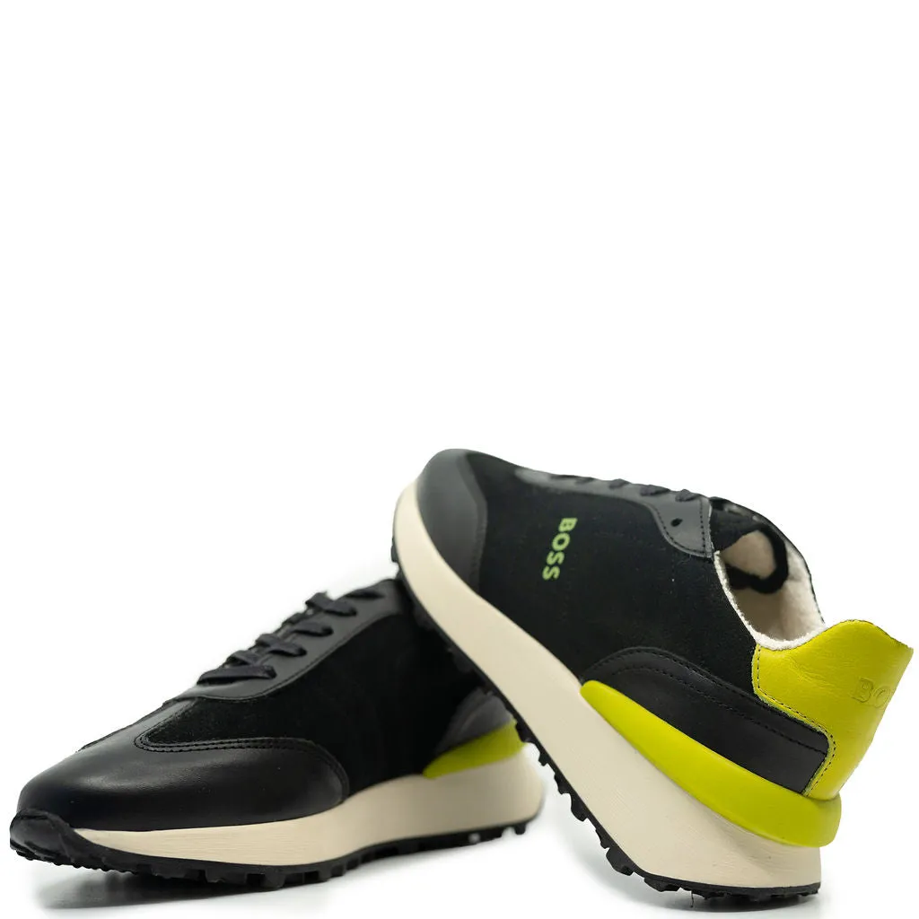 Hugo Boss Black Lace Up Sneaker