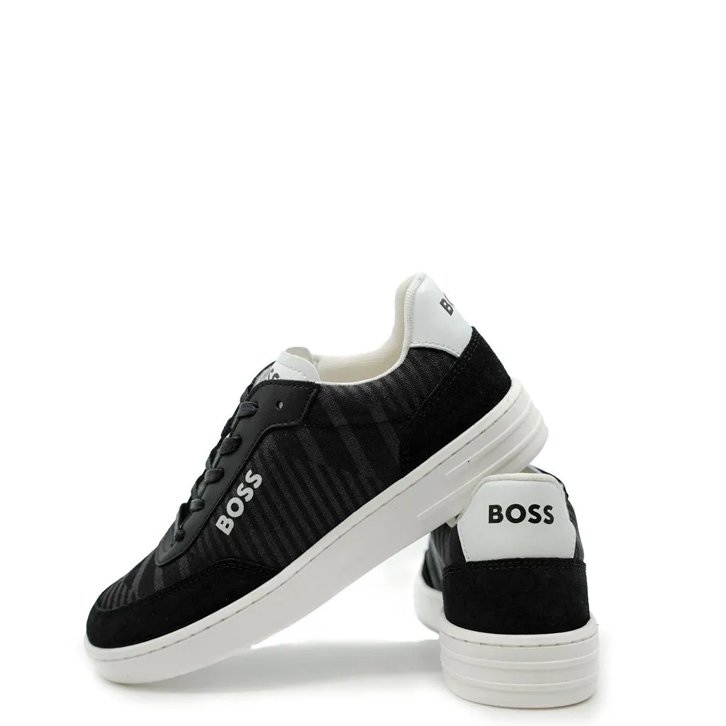 Hugo Boss Black Textile Sneaker