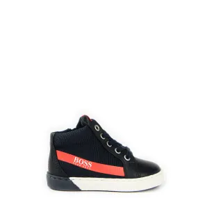 Hugo Boss Navy Lace Up Sneaker