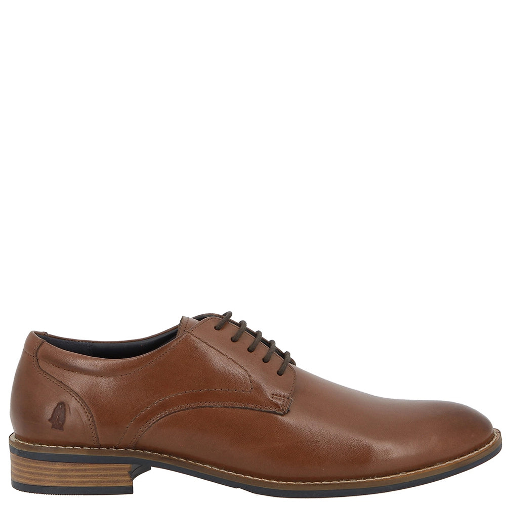 Hush Puppies Hpm00814 Mens Rowan Leather Shoes Brown