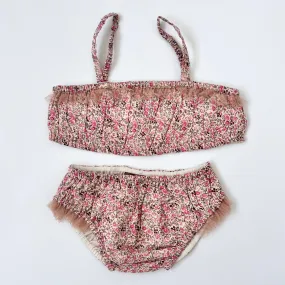 I Love Gorgeous Ditsy Print Bikini: 2-3 Years