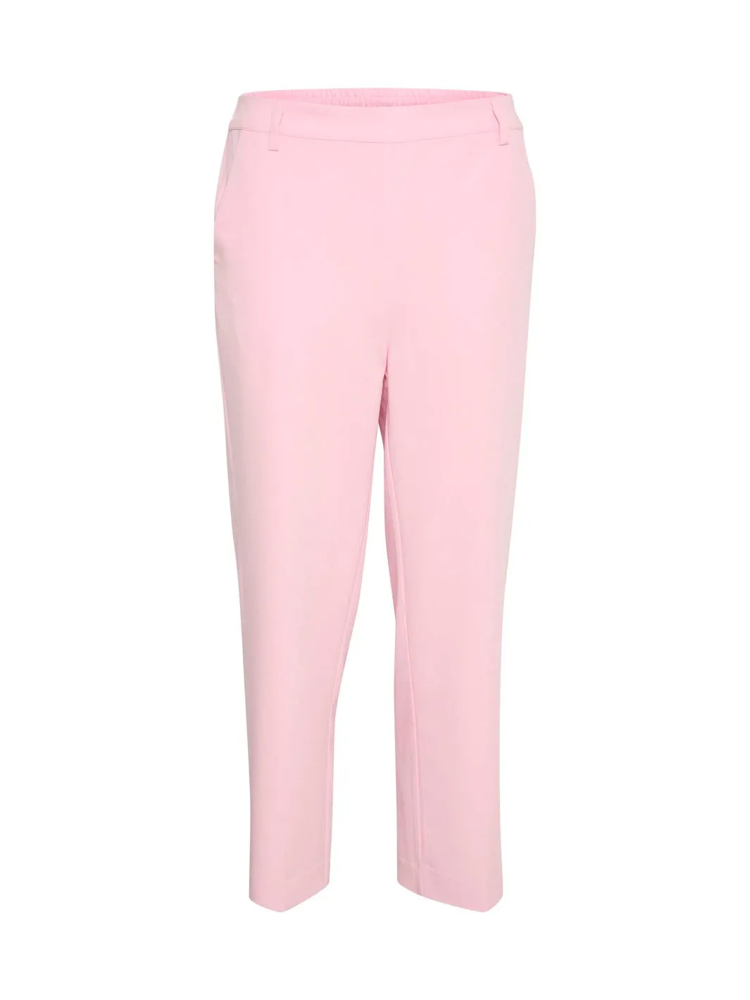 Kaffe KAsakura HW cropped pants pink mist