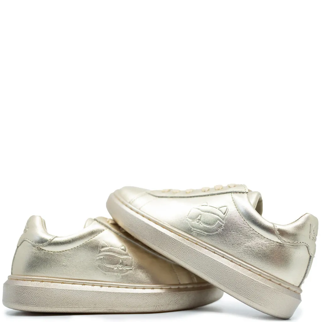 Karl Lagerfeld Gold Logo Sneaker