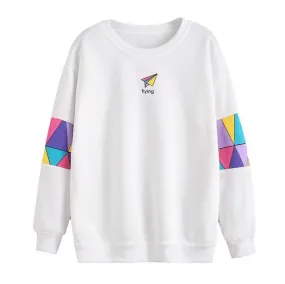 Kawaii Women Pullovers Printed Long Sleeve Loose Sweatshirt Women 2016 Autumn Casual Sweatshirts Sweat Femme#A11 SM6