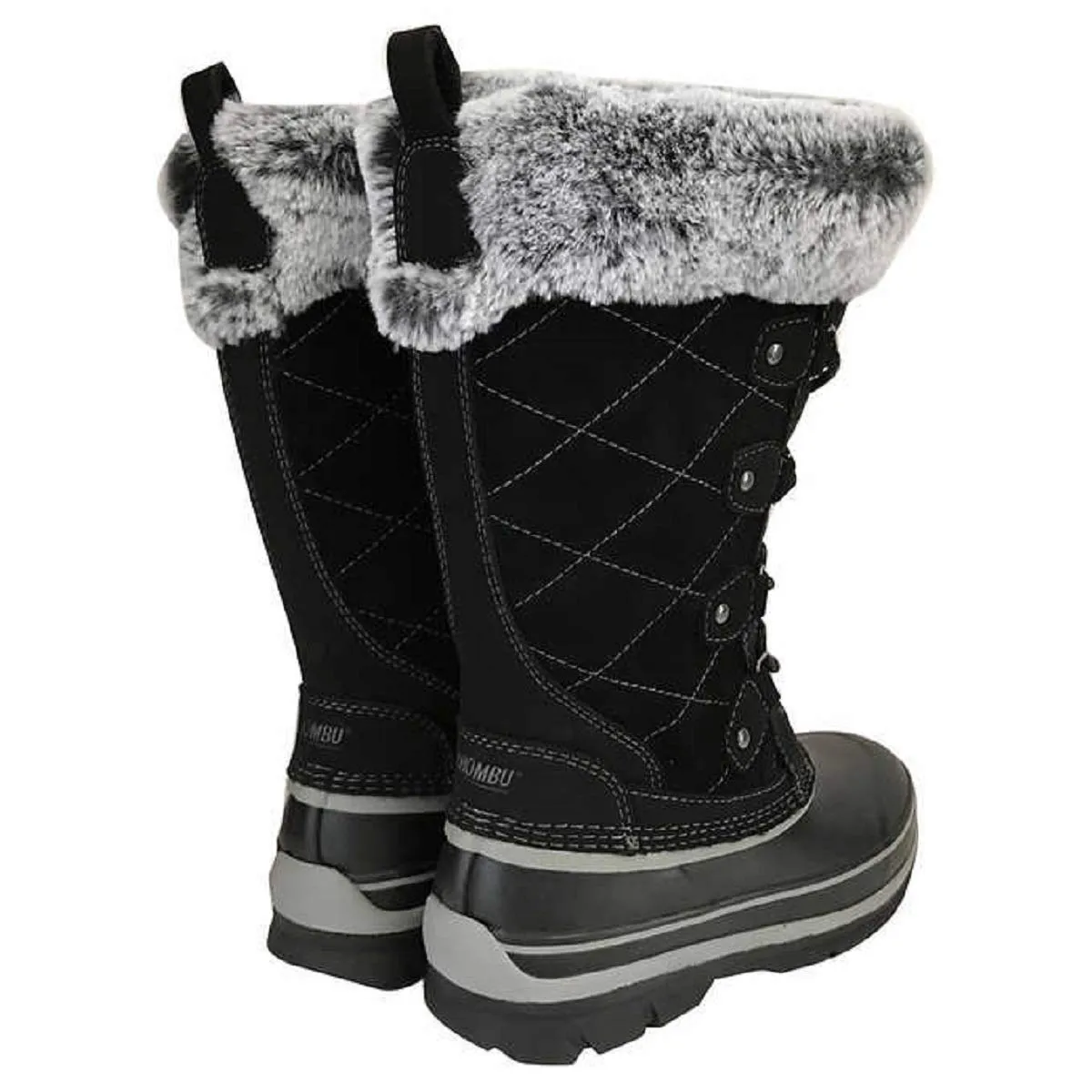 Khombu Ladies' Winterboot Womens Snowboots Insulated Winter Boots