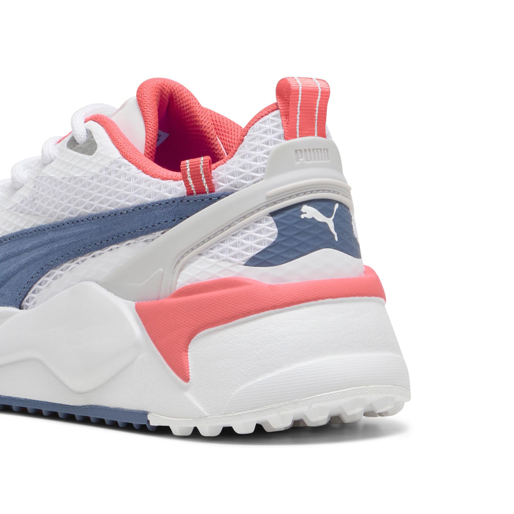 Ladies Puma GS-X Efekt Golf Shoes White/Blue/Ravish