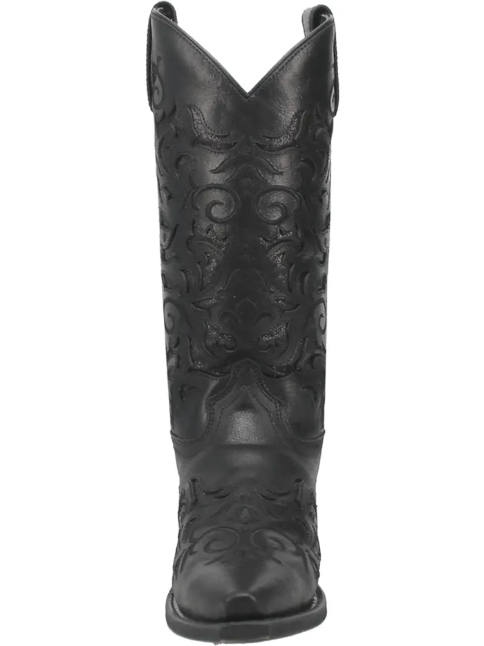 Laredo 52450 Womens Night Sky Leather Boot Black