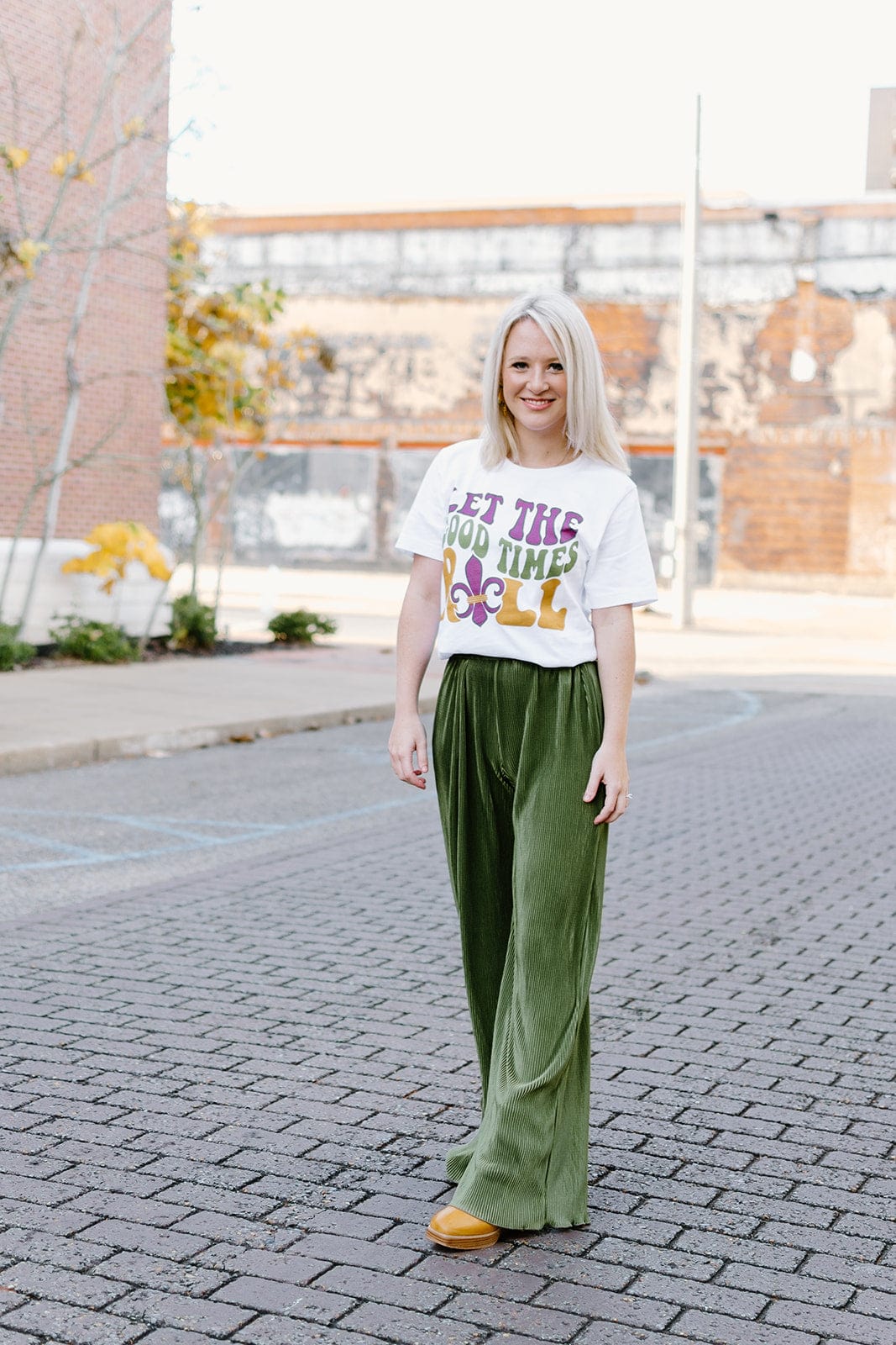 Let The Good Times Roll Mardi Gras Tee