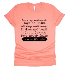 Love is Patient Graphic Tee