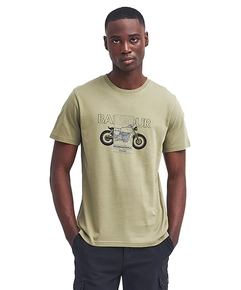 Men's Barbour International Calder Graphic T-Shirt