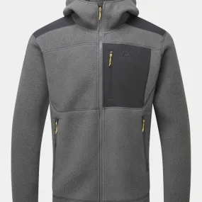 Mens Highpile Hooded Fleece Jacket