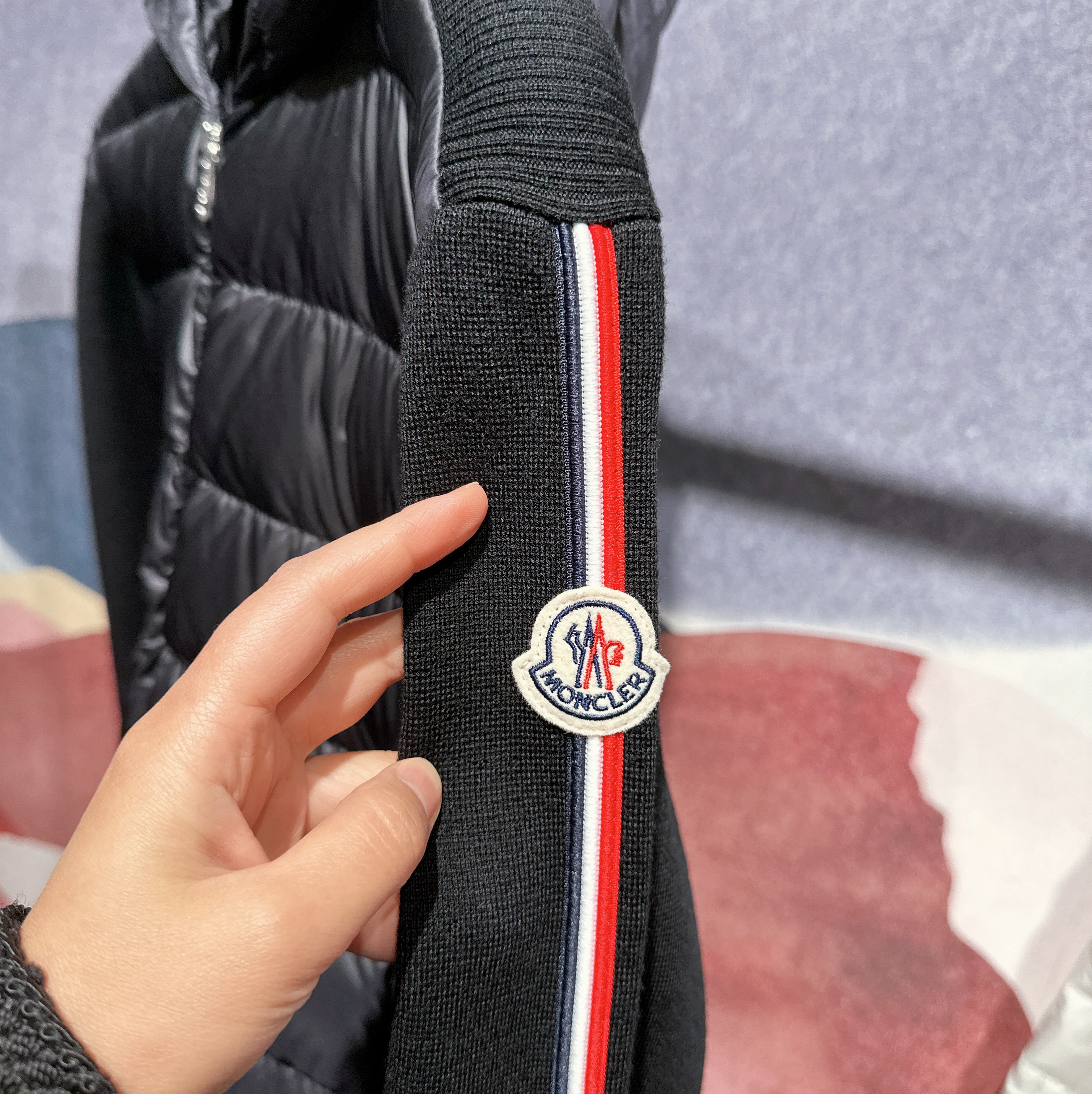 MONCLER  |MEN Padded Wool Hoodie I20919B00008M1131034